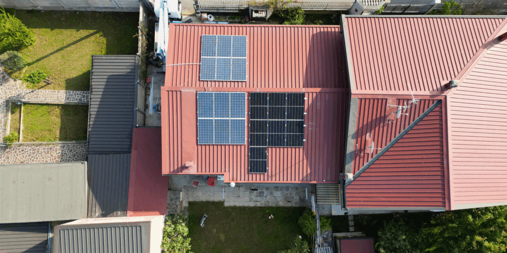 Ampliamento di un impianto fotovoltaico residenziale da 6,5 kW